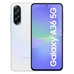 Smartphone Samsung Galaxy A36 5G A366B 256GB 8GB RAM Dual SIM Pantalla 6.7" - Blanco (Parlante Slim)