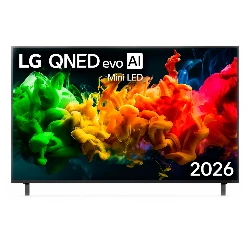 Smart TV LG QNED evo Mini LED AI 55QNED80BSG 55" 4K Ultra HD WebOS - Negro