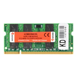 Memoria RAM Keepdata 2GB DDR2 800MHz para Notebook - KD800S6/2G