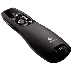 Apresentador Logitech R400 910-001354 Inalámbrico - Negro
