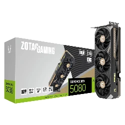 Placa de Video Zotac Gaming Solid Core OCNVIDIA GeForce RTX-5080 16GB GDDR7 - ZT-B50800J2-10A