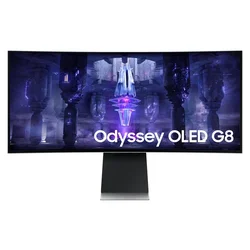 Monitor Gamer Samsung Odyssey OLED G8 LS34BG850SNXZA 34" UWQHD Curvo 175Hz OLED - Negro