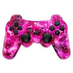 Control Play Game Dualshock 3 Inalámbrico para PS3 - Rosa Galaxy