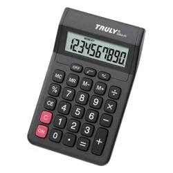Calculadora Truly 806A 10 Dígitos - Negro