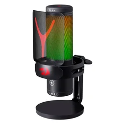 Micrófono Condensador Redragon Fenris GM301 20000Hz RGB - Negro