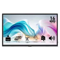 Monitor Portátil MSI PRO MP165 E6 15.6" Full HD 60Hz USB-C - Gris