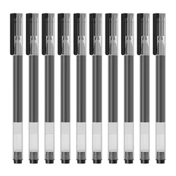 Caneta Xiaomi Mi Jumbo Gel Ink Pen B02W4603GL 0.5mm - Negro (10 Unidades)