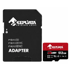 Tarjeta de Memoria Micro SD Keepdata Rush 512GB 170Mbs - KDMSDC10U3V30A2/51