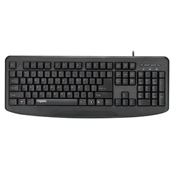 Teclado Rapoo NK2500 con cable - Negro