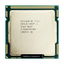 Procesador Intel Core i3-530 Pull OEM Socket 1156 2 Core 4 Threads Cache 4MB