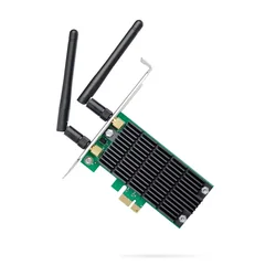 Adaptador Tp-Link Archer T4E AC1200 Wi-Fi PCI Express - Negro