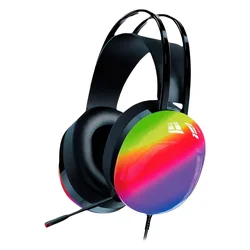 Headset Gamer Satellite AE-303 RGB USB - Negro