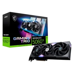 Placa de Video MSI NVIDIA GeForce RTX 5060 Ti Gaming Trio OC 8GB GDDR7 - 912-V536