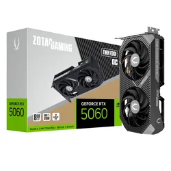 Placa de Video Zotac Twin Edge OC NVIDIA GeForce RTX-5060 8GB GDDR7 - ZT-B50600H-10M
