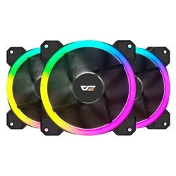 Fan para Gabinete darkFlash DR11 ARGB 3 en 1 - Negro