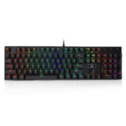 Teclado Gamer Redragon Devarajas K556 RGB Switch Outemu Brown - Negro