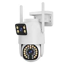 Cámara de Seguridad Satellite A-CAM8009D 6MP WiFi - Blanco