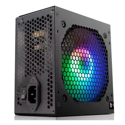 Fuente Aigo Real Warrior AK1000 RGB ATX 1000W PFC Ativo 220V - Negro