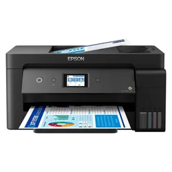Impresora Multifuncional Epson EcoTank L1415 4 en 1 WiFi Bivolt - Negro