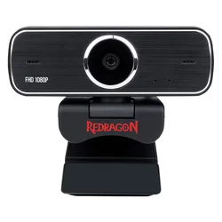 Webcam Redragon Hitman Full HD 30 FPS Micrófono Integrado GW800-1 - Negro