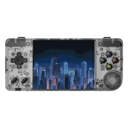 Consola Portátil Anbernic RG28XX 64GB Pantalla 3.0" 5000 Juegos - Negro Transparente
