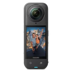 Cámara de Acción Insta360 X5 Essentials Bundle CINSAAHA 72MP WiFi - Negro
