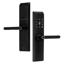 Fechadura Digital Satellite SL-83 Biométrica - Negro