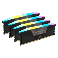 Memoria RAM Corsair Vengeance RGB 64GB (4x16GB) DDR5 6000MHz - CMH64GX5M4B6000C36