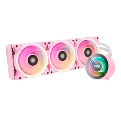 Water Cooler para Procesador darkFlash TR360 RGB - Rosa
