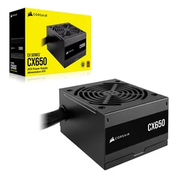 Fuente Corsair CX650 CP-9020278-NA ATX 650W 80 Plus Bronze - Negro