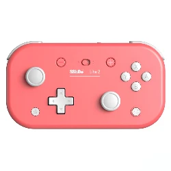 Control 8BitDo Lite 2 80KA01 Inalámbrico para Nintendo Switch / Android - Rosa