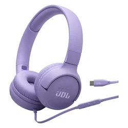 Auriculares JBL Tune 520C Con Cable USB-C - Violeta