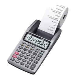 Calculadora con Impresión Casio HR-8RC-WE-DC 12 Dígitos - Blanco