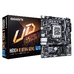 Placa Madre Gigabyte H610M K GEN5 DDR4 Socket LGA 1700 Chipset Intel H610 Express Micro ATX