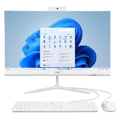 Desktop All In One Acer Aspire C24 C24B-GMDCR-UWR3 23.8" AMD Ryzen 3-30 256GB SSD 8GB RAM - Blanco