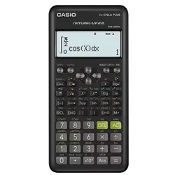 Calculadora Científica Casio FX-570LAPLUS-W 2 Edition 12 Dígitos - Negro