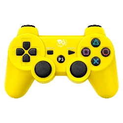 Control Play Game Dualshock 3 Inalámbrico para PS3 - Amarillo