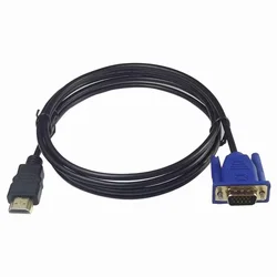Cable HDMI para VGA AM-AM High Speed 1.5 Metros - Negro