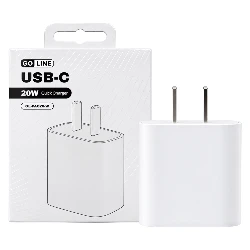 Cargador Goline Quick Charger GL-PAC20-W 20W USB-C - Blanco (Estándar USA)