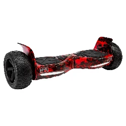 Scooter Eléctrico HYE HY-SC8.5 8.5" OFF Road Bluetooth LED - Rojo Fogo