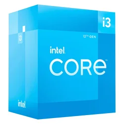 Procesador Intel Core i3-12100 Socket LGA 1700 4 Core 8 Threads 3.3GHz y 4.3GHz Turbo Cache 12MB
