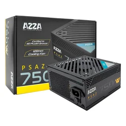 Fuente Azza PSAZ-750W ATX 750W 80 Plus Bronze - Negro