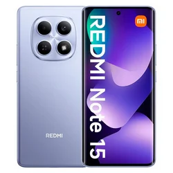 Smartphone Xiaomi Redmi Note 15 4G Global 256GB 8GB RAM Dual SIM Pantalla 6.77" - Violeta