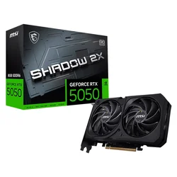 Placa de Video MSI Shadow 2X OC NVIDIA GeForce RTX-5050 8GB GDDR6 - 912-V538