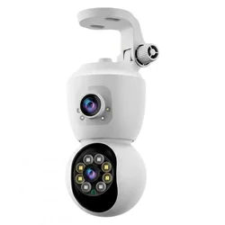 Cámara de Seguridad Satellite A-CAM8001D 4MP WiFi - Blanco