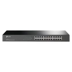 Hub Switch TP-Link TL-SF1024 Rackmount 24 Puertos Gigabit 100 Mbps - Gris
