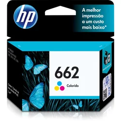 Cartucho HP 662 CZ104AL para Impresora HP - Tricolor