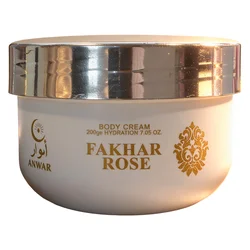 Crema Corporal Anwar Fakhar Rose 200ml