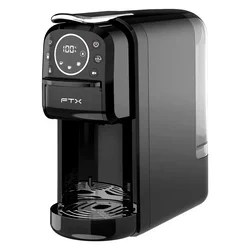 Cafetera Eléctrica FTX C2-07 1400W 220V + Porta Capsula - Negro
