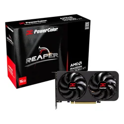 Placa de Video Power Color Radeon RX-9060XT 16GB GDDR6 - RX9060XT 16G-A